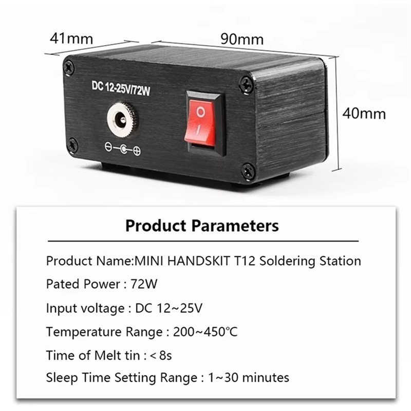 AB11-T12 Untuk Perbaikan Rumah - Soldering Station T12 Oled ulasan dan harga