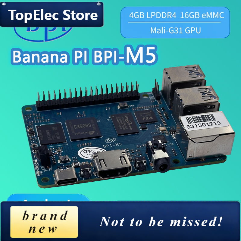 TopElec Banana PI BPI-M5 4GB L - Banana Pi Bpi-M5 ulasan dan harga