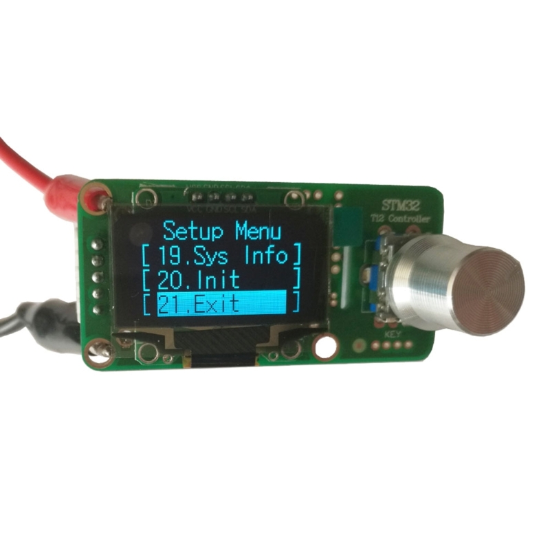 Stasiun solder Digital T12 kit - Soldering Station T12 Oled ulasan dan harga